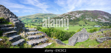 Castell-y-Bere Burg Snowdonia Wales UK Stockfoto