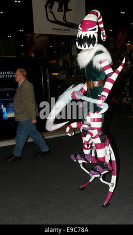 London, UK. 24. Oktober 2014. Enthusiasten in Kostümen teilnehmen im Oktober MCM London Comic Con Convention in London Excel Centre 24.10.2014 Credit: Theodore Liasi/Alamy Live-Nachrichten Stockfoto