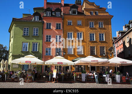 Schlossplatz, Warschau, Polen Stockfoto