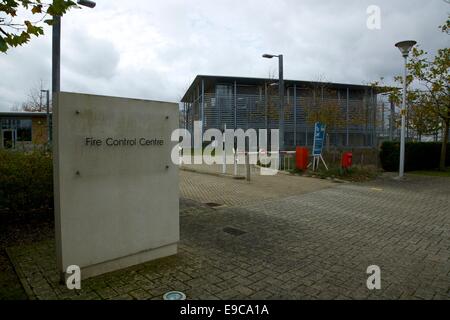 Östlich von England Regional Fire Control Centre auf der Cambridge Research Park, die Kosten £ 23 Millionen, aber nie benutzt wurde. Stockfoto