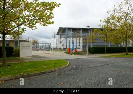 Östlich von England Regional Fire Control Centre auf der Cambridge Research Park, die Kosten £ 23 Millionen, aber nie benutzt wurde. Stockfoto