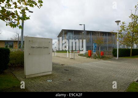 Östlich von England Regional Fire Control Centre auf der Cambridge Research Park, die Kosten £ 23 Millionen, aber nie benutzt wurde. Stockfoto