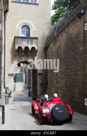 San Marino, Mille Miglia, 1000 Miglia, Stockfoto