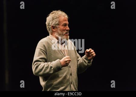 Richard Piper als Ekdal in "Die Wildente" am Barbican. Stockfoto