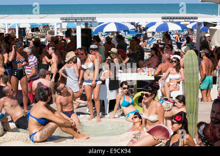 Mascalzone, Rock ' n Roll, Festival, Summer Jamboree 2014, Senigallia Stockfoto