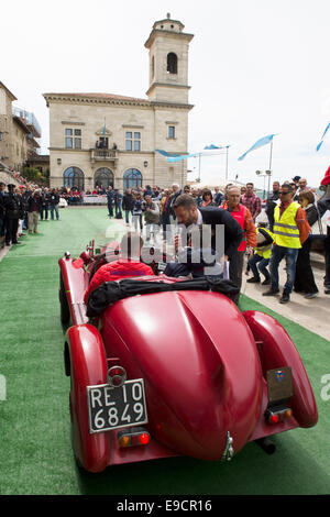 San Marino, Mille Miglia, 1000 Miglia, Stockfoto