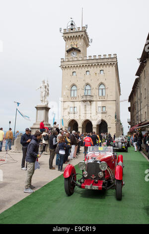 San Marino, Mille Miglia, 1000 Miglia, Stockfoto