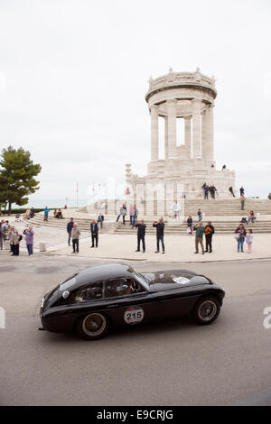 Mille Miglia, 1000 Miglia, 2014, Meer, Wasser, Ancona Stockfoto