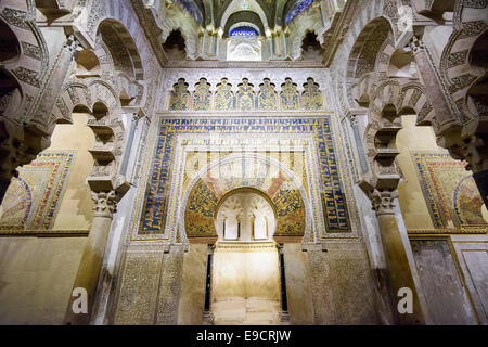 Moschee-Kathedrale von Córdoba, Spanien. Stockfoto