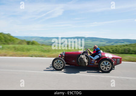 Mille Miglia, Oldtimer, Auto, 1000 Miglia, 2014, Tuscany Stockfoto