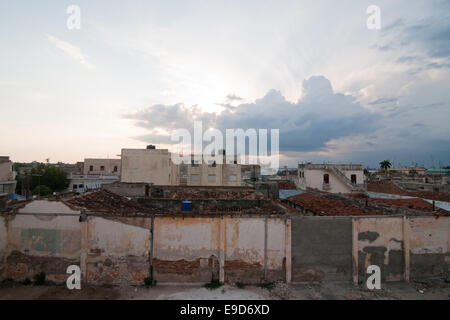 Kuba - Kolonialstadt Architektur. Alte Stadt Cienfuegos. UNESCO-Weltkulturerbe. Stockfoto