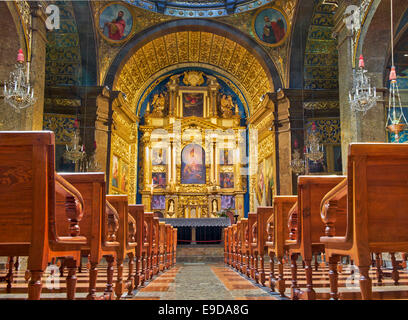 Kloster Lluc im Tramuntana-Gebirge. Mallorca, Spanien. Stockfoto