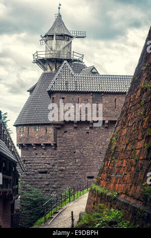 Château du Haut-Kœnigsbourg Stockfoto