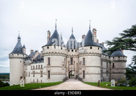 Chateau de Chaumont Stockfoto