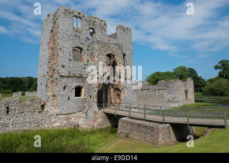 Das innere Torhaus, Baconsthorpe Burg, Norfolk, England. Stockfoto