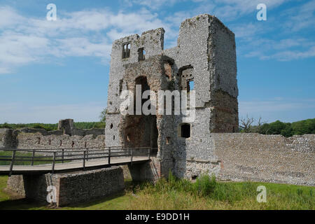 Das innere Torhaus, Baconsthorpe Burg, Norfolk, England. Stockfoto