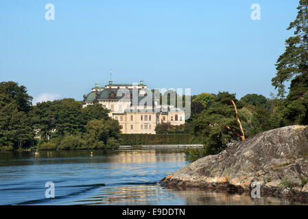 Drottningholm Palast-Theater außerhalb von Stockholm Schweden Europa Stockfoto