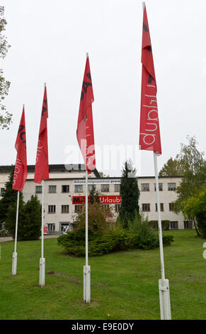 Prora - Dokumentation-Zentrum-Museum im ehemaligen Nazi-Holiday Resort Gebäude Komplex - Prora, Rügen, Deutschland, Europa Stockfoto