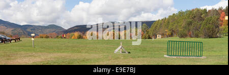 Feld in der Trapp Family Resort Stockfoto