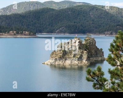 See Pactola in South Dakota Black Hills, USA Stockfoto