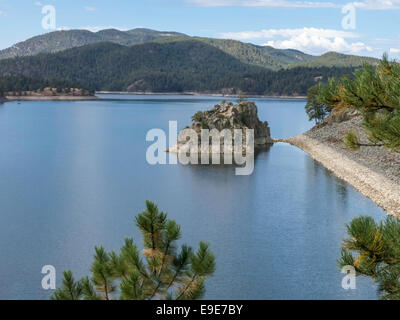 See Pactola in South Dakota Black Hills, USA Stockfoto