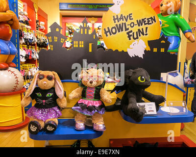 Build-A-Bear Workshop Interieur, Fifth Avenue, New York Stockfoto