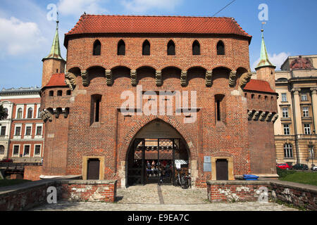 Barbican, Krakau Stockfoto