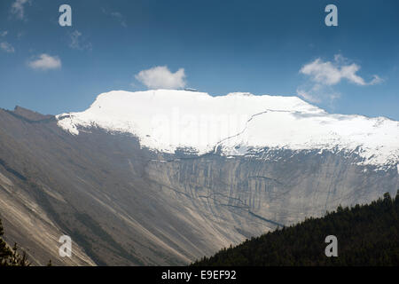 Annapurna Circuit - trek beliebtesten Touristen im Himalaya Gebirge massiv in Nepal. Stockfoto