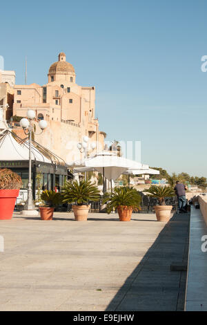 Samstagmorgen in Cagliari Stockfoto