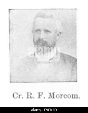 Eine 1898 erschienene Publikation von R.F. Morcom, die eine Illustration oder Skizze zu einem wichtigen historischen oder kulturellen Thema aus dem späten 19. Jahrhundert bietet. Stockfoto