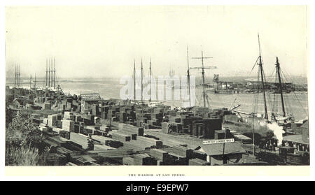 Der HAFEN VON SAN PETRO Stockfoto