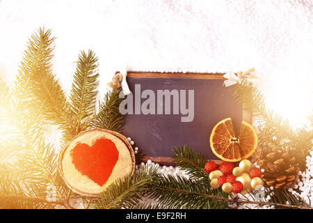 Weihnachtsdekoration-Bild Stockfoto