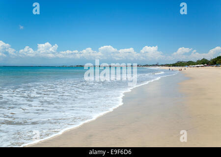 Jimbaran Bay tagsüber, Bali, Indonesien Stockfoto