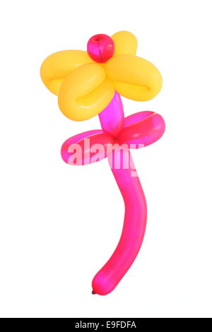 Blume-Ballon Stockfoto