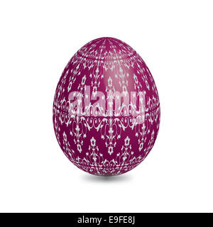 Ostereier verziert mit orientalischen Motiven Stockfoto