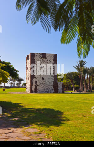 Turm Torre del Conde in San Sebastian - Insel La Gomera - Kanarische Stockfoto