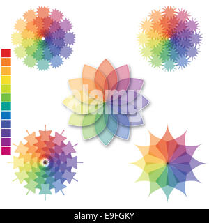 Farbskala 01 Stockfoto