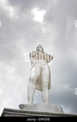 Tomas Stamford Raffles statue Stockfoto