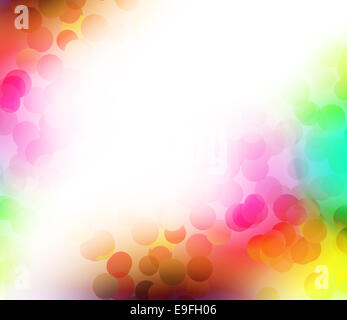 bunte abstrakte bokeh Stockfoto