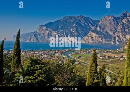 Am Gardasee Stockfoto