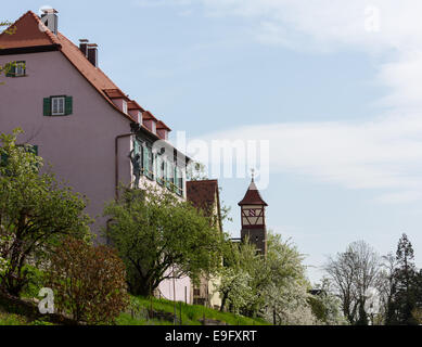 Stadt oder Stadt Bad Wimpfen Altdeutschland Stockfoto