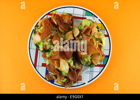 Gesund-Avocado-Salat Stockfoto
