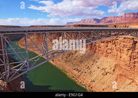 Elegante Brücke über Colorado Stockfoto