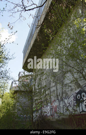 Flaktower Humboldthain in Berlin, Deutschland Stockfoto