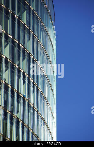 Bahn-Tower, Potsdamer Platz, Berlin, Deutschland Stockfoto