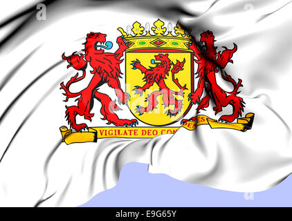 Wappen von Süd-Holland Stockfoto