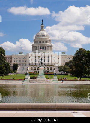 Capitol Hill Building Washington DC Amerika Stockfoto