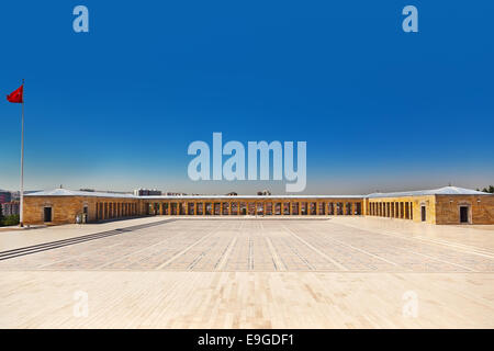 Mustafa Kemal Atatürk-Mausoleum in Ankara Türkei Stockfoto