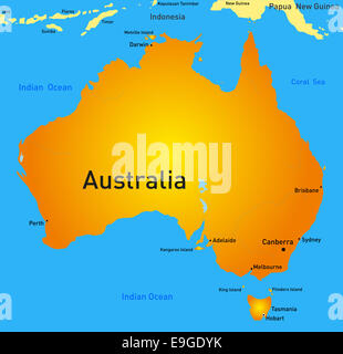 Australien Stockfoto