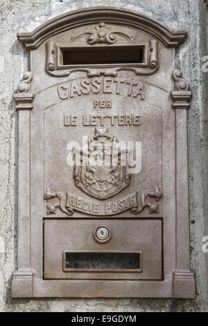 alte italienische Postfach Stockfoto